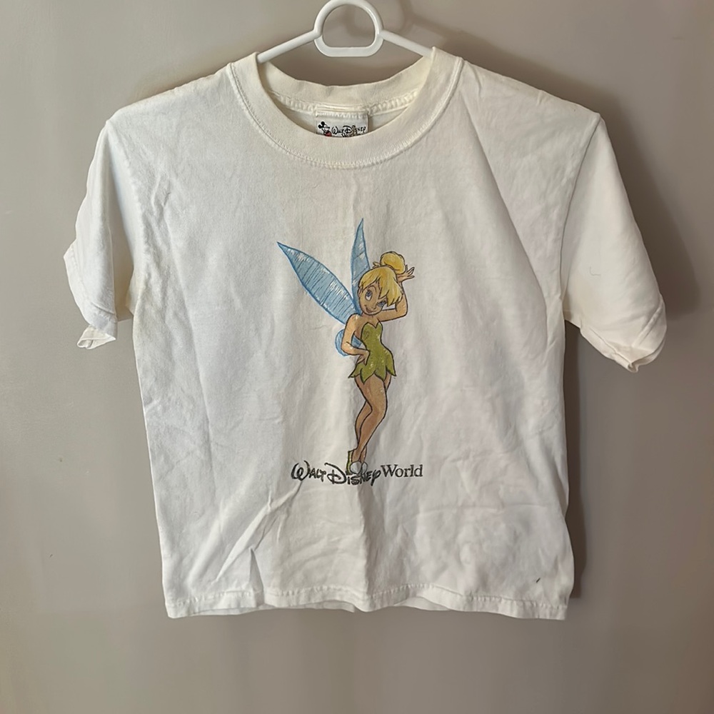 vintage disney kids tinker bell shirt